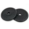 MASTER Adult Weight Plates, 2 x 5 kg, 2-Piece Set, Black view 2