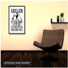 Samunshi "Grilling Is Not a Hobby" Poster, DIN A1, 59.4 x 84.1 cm, White/Black view 2