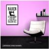 Samunshi Sewing Is Not a Hobby Poster, Wall Art, Teen Room Decor, Gift, DIN A1 59.4 x 84.1 cm, White/Black view 2