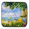 Caroline's Treasures 6065DDM Dish Drying Mat, Beach Resort View from the Condo, 35.6 x 53.3 cm, Multicolor view 1