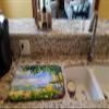 Caroline's Treasures 6065DDM Dish Drying Mat, Beach Resort View from the Condo, 35.6 x 53.3 cm, Multicolor view 2