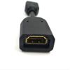 Duttek HDMI Adapter Cable, Gold-Plated, HDMI Male to Female, 10 cm, 2-Pack view 4