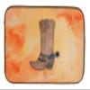 Caroline's Treasures BB7371DDM Dish Drying Mat for Cowboy Boots, 14 x 21 in, Multicolor view 1