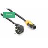 Power Dynamics CX142 Splitter Cable 1 XLR Male to 2 XLR Female, 0.5 m view 2