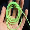 6 m Green-Red Silicone Tube, 1 mm x 2 mm, Soft Flexible Hollow Tubing for Fly Tying (Green) view 2