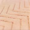 Pink Cotton Bath Mat 50 x 80 cm – etrea Darmstadt Wave Design, Soft & Absorbent, Washable at 30°C, Suitable for Heated Floors view 2