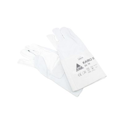 Strong Hand MAG Welding Gloves, Heat-Resistant Leather, Size 10.5, MIG/MAG, Pack of 6
