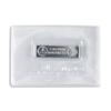 Transparent Vinyl Badge Holders, Vertical or Horizontal, Magnetic, Credit Card Size (3 x 2), 25-Pack view 2