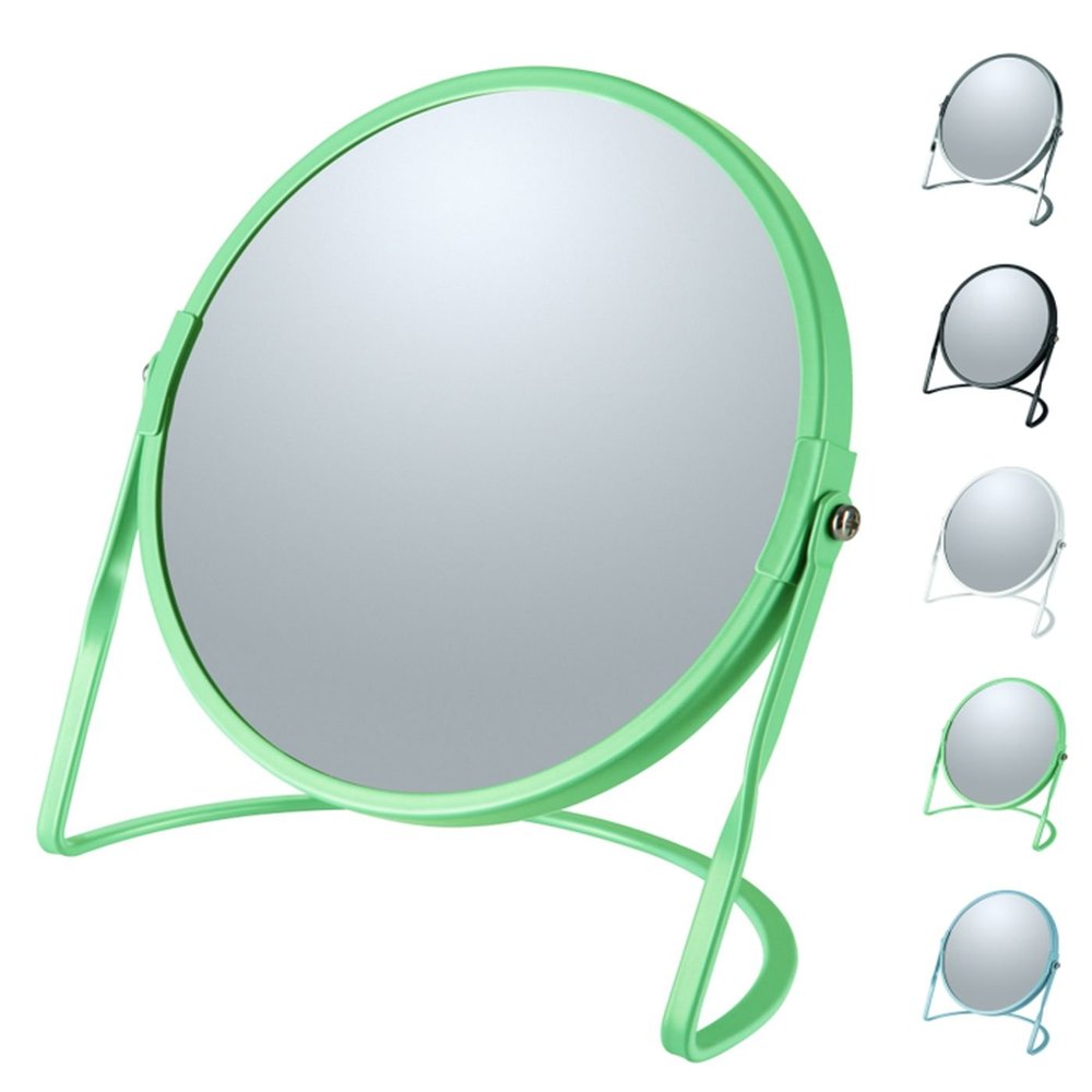 Spirella Akira Freestanding Makeup Mirror, Matte Green