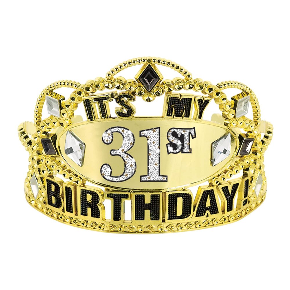 Amscan 250773 Sparkling Celebration Tiara, One Size, Multicolor