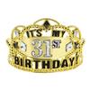Amscan 250773 Sparkling Celebration Tiara, One Size, Multicolor view 1