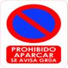 No Parking Sign, Towing Service Warning | 3 mm Aluminum Wall Decor | A5 (21 x 14.8 cm) view 1