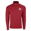 Vantage Apparel Nashville Sounds Minor League Baseball 1/4-Zip Tech Pullover, Sport Red, XL view 1