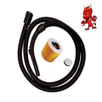 4 m Vacuum Cleaner Hose for Kärcher A 2204/AF with Filter