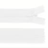 Schnoschi 20-Pack 18 cm Concealed Spiral Zippers, Non-Separating, White, 3 mm view 1