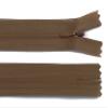 Schnoschi 1-Piece 22 cm Concealed Spiral Zipper, Non-Separating, Deer Brown, 3 mm view 1