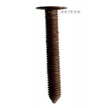 BR Nirosta Stainless Steel Nails, 2.3 x 37 mm, Dark Brown, 1,000 pcs.