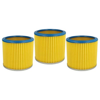 vhbw 3x Pleated Filters Compatible with Aqua Vac Multisystem 500i