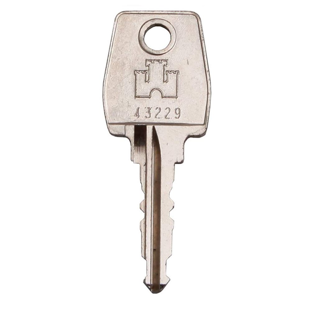 EuroLocks Replacement Key 43001–43500 for Mailbox, Universal and Cabinet Locks, Code 43293