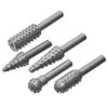 5-Piece Wood Rasp Set, 6.3 mm Shank, Sanding Points for Woodworking view 2