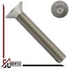 Countersunk Hex Socket Screws M4x20, 25-Pack, DIN 7991 / ISO 10642, A2 Stainless Steel view 2