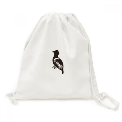 DIYthinker Grouse Black-and-White Animal Canvas Backpack Travel Shopping Bag