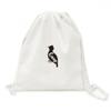 DIYthinker Grouse Black-and-White Animal Canvas Backpack Travel Shopping Bag view 1