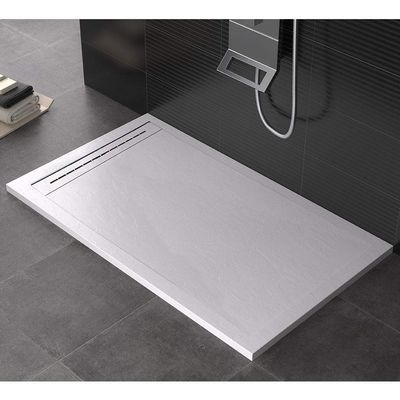 Maier Oasis Stone Shower Tray 80 x 90 cm, White