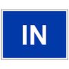 vsafety 43060bf-s “in” Sign, Landscape, 400 x 300 mm (3 Pack) view 1