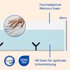 Geriafy Orthopedic Visco Mattress 105 x 190 cm | 20 cm High | Breathable, Fresh Cotton Cover | Suitable for Adjustable Bed Slats view 3