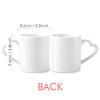 DIYthinker Portugal National Flag Green Pattern Couple Mug Set view 2