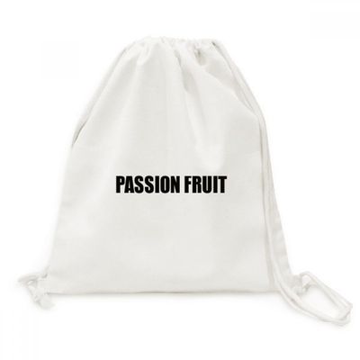 DIYthinker Passion Fruit Fruit Names Foods Canvas Backpack