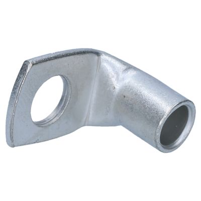 Kalitec 10-Pack A7-L10 90° Tubular Cable Lugs, 35 mm², M10, Tinned Copper