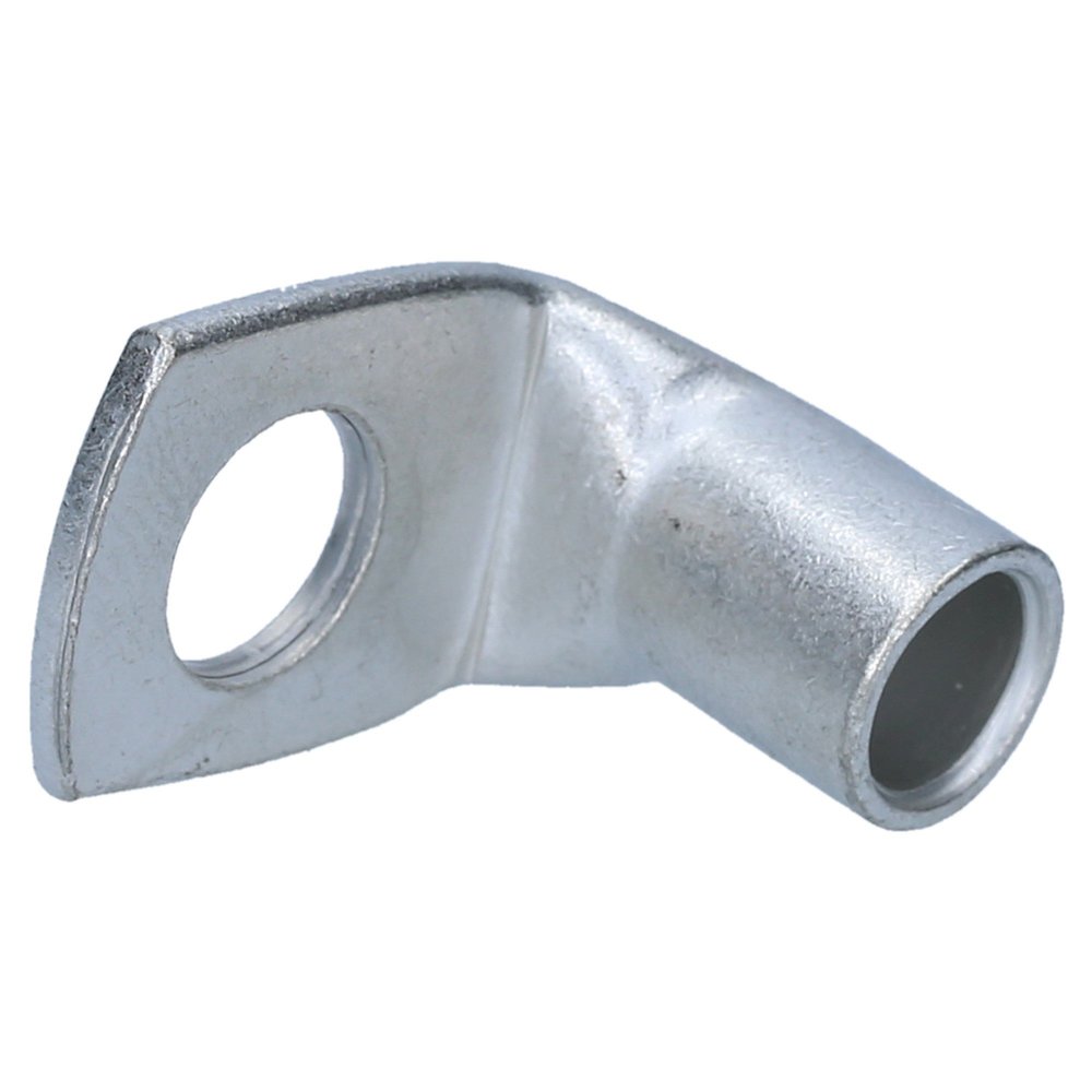 Kalitec 10-Pack A7-L10 90° Tubular Cable Lugs, 35 mm², M10, Tinned Copper