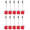 Yootop 10-Piece Red Memo Clips for Photos, Cards, and Paper view 1