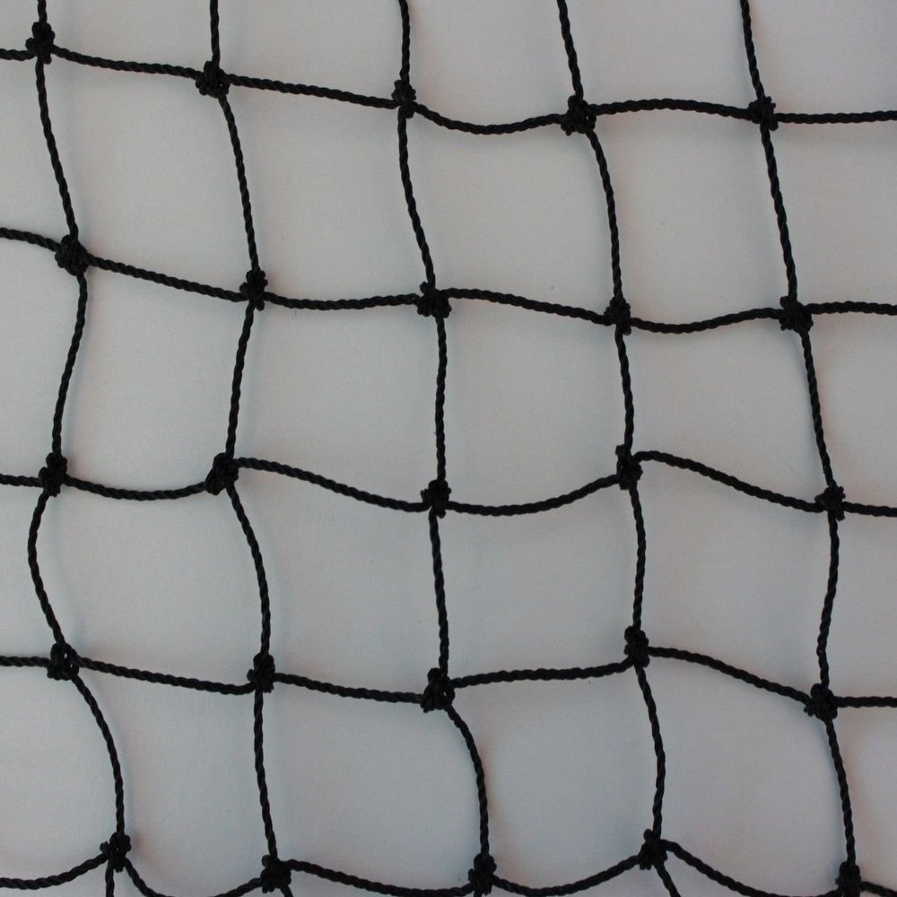 PieloBa Poultry Fence, Black, 3 cm Chick Mesh, 1.5 mm, 1 x 18 m