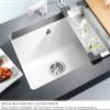 BLANCO SUBLINE 500-U | Black Ceramic | Installation Type: Undermount view 2