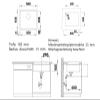 BLANCO SUBLINE 500-U | Black Ceramic | Installation Type: Undermount view 3