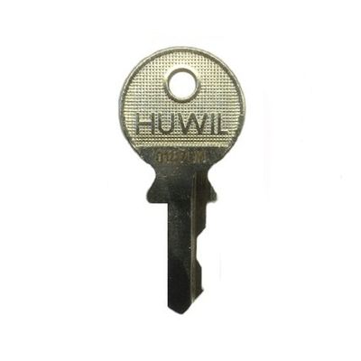 HUWIL GN Replacement Key, Lock Codes 8510GN–9000GN