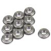 10 F688ZZ Steel Mini Flanged Ball Bearings, 8 × 16 × 5 mm view 1