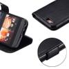TienJueShi Black Flip Book-Style PU Leather Case for EE Hawk 5-Inch view 4
