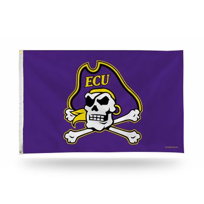 Rico Industries 3 x 5-Foot Single-Sided Banner Flag with Grommets, Team Color