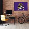 Rico Industries 3 x 5-Foot Single-Sided Banner Flag with Grommets, Team Color view 4
