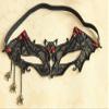 Xiang Ru Black Lace Pendant Princess Eye Mask view 3