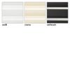 PREMIUM Duo Roller Blind 60 x 160 cm, White, Screw-Mounted, Free-Hanging, with Metal Brackets view 2