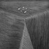 Oilcloth Tablecloth, Linen Embossed, Gray Anthracite, Rectangular 120 x 190 cm view 1
