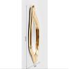 Kare Design Hologram Mirror, Gold, 119 x 76 x 9 cm, Decorative Wall Mirror, Organic Shape view 4