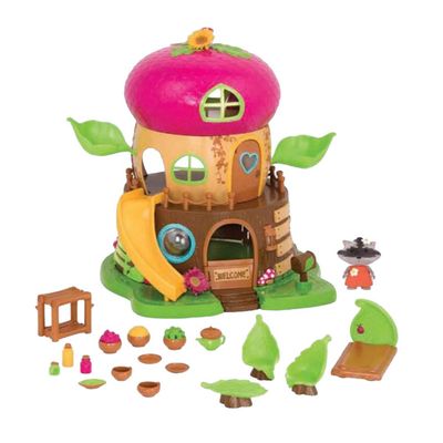 Lil Woodzeez Acorn Treehouse 19-Piece Playset