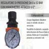 1/2" Pressure Regulator Reducer with Base, 18 Bar view 2