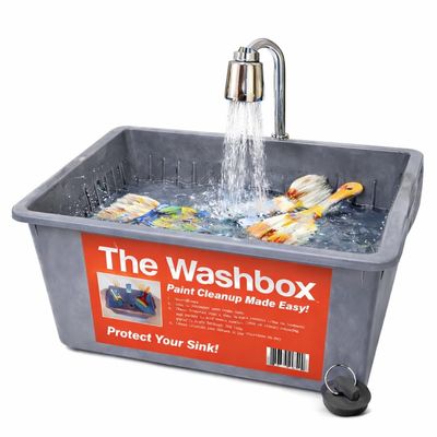 The Washbox Paint Tray for Brush Cleaning